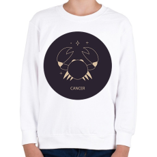 PRINTFASHION Cancer - Rák - Gyerek pulóver - Fehér