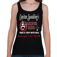 PRINTFASHION CAPITAN SPAULDINGS MURDER RIDER - Női atléta - Fekete női trikó