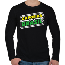 PRINTFASHION CAPOEIRA BRASIL 5 - Férfi hosszú ujjú póló - Fekete férfi póló