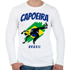 PRINTFASHION CAPOEIRA BRASIL - Férfi hosszú ujjú póló - Fehér