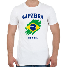 PRINTFASHION CAPOEIRA BRAZIL - Férfi póló - Fehér
