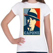 PRINTFASHION Capone - Női póló - Fehér női póló
