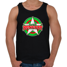 PRINTFASHION CAPTAIN HUNGARY - Férfi atléta - Fekete