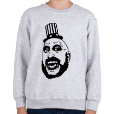 PRINTFASHION Captain Spaulding - Gyerek pulóver - Sport szürke gyerek pulóver, kardigán