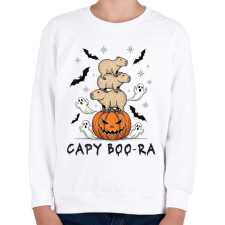 PRINTFASHION Capyboora - Gyerek pulóver - Fehér gyerek pulóver, kardigán