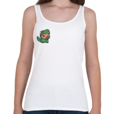 PRINTFASHION capydinosaur - Női atléta - Fehér női trikó