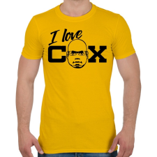 PRINTFASHION Carl Cox - Férfi póló - Sárga férfi póló