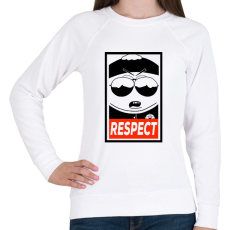 PRINTFASHION Cartman  - Női pulóver - Fehér