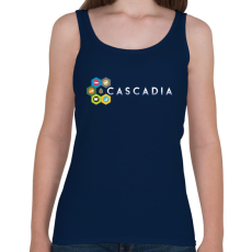 PRINTFASHION Cascadia - Női atléta - Sötétkék