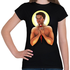 PRINTFASHION Castiel - Női póló - Fekete női póló