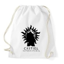 PRINTFASHION Castiel - Sportzsák, Tornazsák - Fehér tornazsák