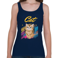 PRINTFASHION CAT - Női atléta - Sötétkék