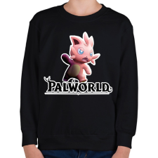 PRINTFASHION Cattiva - palworld - Gyerek pulóver - Fekete gyerek pulóver, kardigán