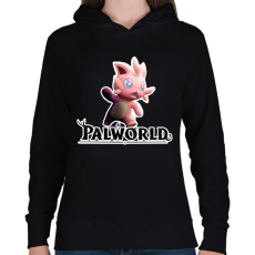 PRINTFASHION Cattiva - palworld - Női kapucnis pulóver - Fekete