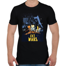 PRINTFASHION CATWARS - Férfi póló - Fekete férfi póló