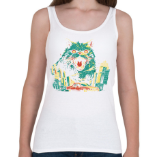 PRINTFASHION Catzilla - Női atléta - Fehér