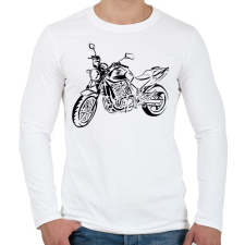 PRINTFASHION cbf500 - Férfi hosszú ujjú póló - Fehér férfi póló