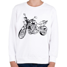 PRINTFASHION cbf500 - Gyerek pulóver - Fehér gyerek pulóver, kardigán