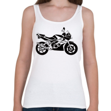 PRINTFASHION cbr125 - Női atléta - Fehér női trikó