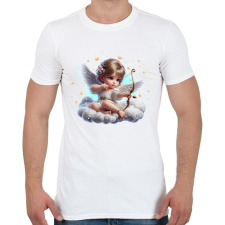 PRINTFASHION Célba vettem a szívedet - Férfi póló - Fehér férfi póló