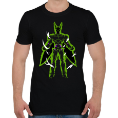 PRINTFASHION CELL - Férfi póló - Fekete