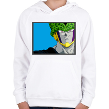 PRINTFASHION Cell - Gyerek kapucnis pulóver - Fehér gyerek pulóver, kardigán