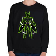 PRINTFASHION CELL - Gyerek pulóver - Fekete gyerek pulóver, kardigán