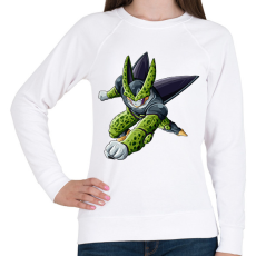 PRINTFASHION Cell - Női pulóver - Fehér