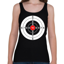 PRINTFASHION celtabla - Női atléta - Fekete női trikó