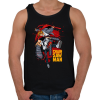 PRINTFASHION Chainsaw man - Férfi atléta - Fekete