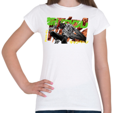 PRINTFASHION Chainsaw Man - Női póló - Fehér női póló