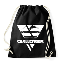 PRINTFASHION Challenger Triangle - Sportzsák, Tornazsák - Fekete tornazsák