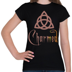 PRINTFASHION Charmed - Női póló - Fekete