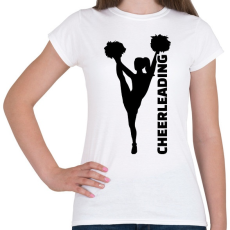 PRINTFASHION Cheerleading - Női póló - Fehér