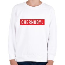 PRINTFASHION Chernobyl - Gyerek pulóver - Fehér gyerek pulóver, kardigán