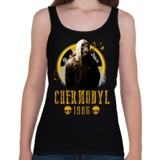 PRINTFASHION chernobyl - Női atléta - Fekete