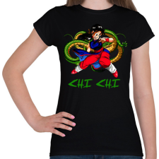 PRINTFASHION CHI CHI - Női póló - Fekete női póló