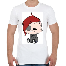 PRINTFASHION Chibi Victoria  - Férfi póló - Fehér