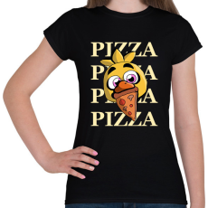 PRINTFASHION chica 2 - Női póló - Fekete