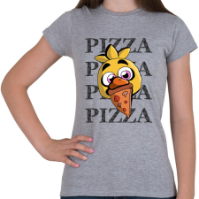 PRINTFASHION chica - Női póló - Sport szürke női póló