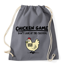 PRINTFASHION CHICKEN GAME - Sportzsák, Tornazsák - Grafitszürke tornazsák