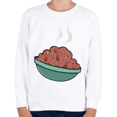 PRINTFASHION Chilis bab - Gyerek pulóver - Fehér