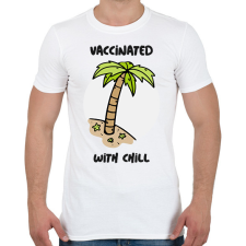 PRINTFASHION Chill - Férfi póló - Fehér férfi póló