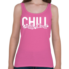 PRINTFASHION Chill time - Női atléta - Rózsaszín