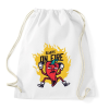 PRINTFASHION Chilli paprika - Always on fire - Sportzsák, Tornazsák - Fehér
