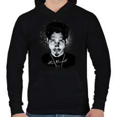PRINTFASHION Chris Cornell2 - Férfi kapucnis pulóver - Fekete