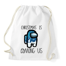 PRINTFASHION Christmas is Among Us - Sportzsák, Tornazsák - Fehér tornazsák