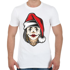 PRINTFASHION Christmas woman - Férfi póló - Fehér