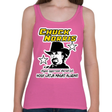 PRINTFASHION Chuck Norris látja magát aludni - Női atléta - Rózsaszín
