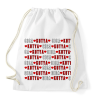PRINTFASHION cica - kutya - Sportzsák, Tornazsák - Fehér